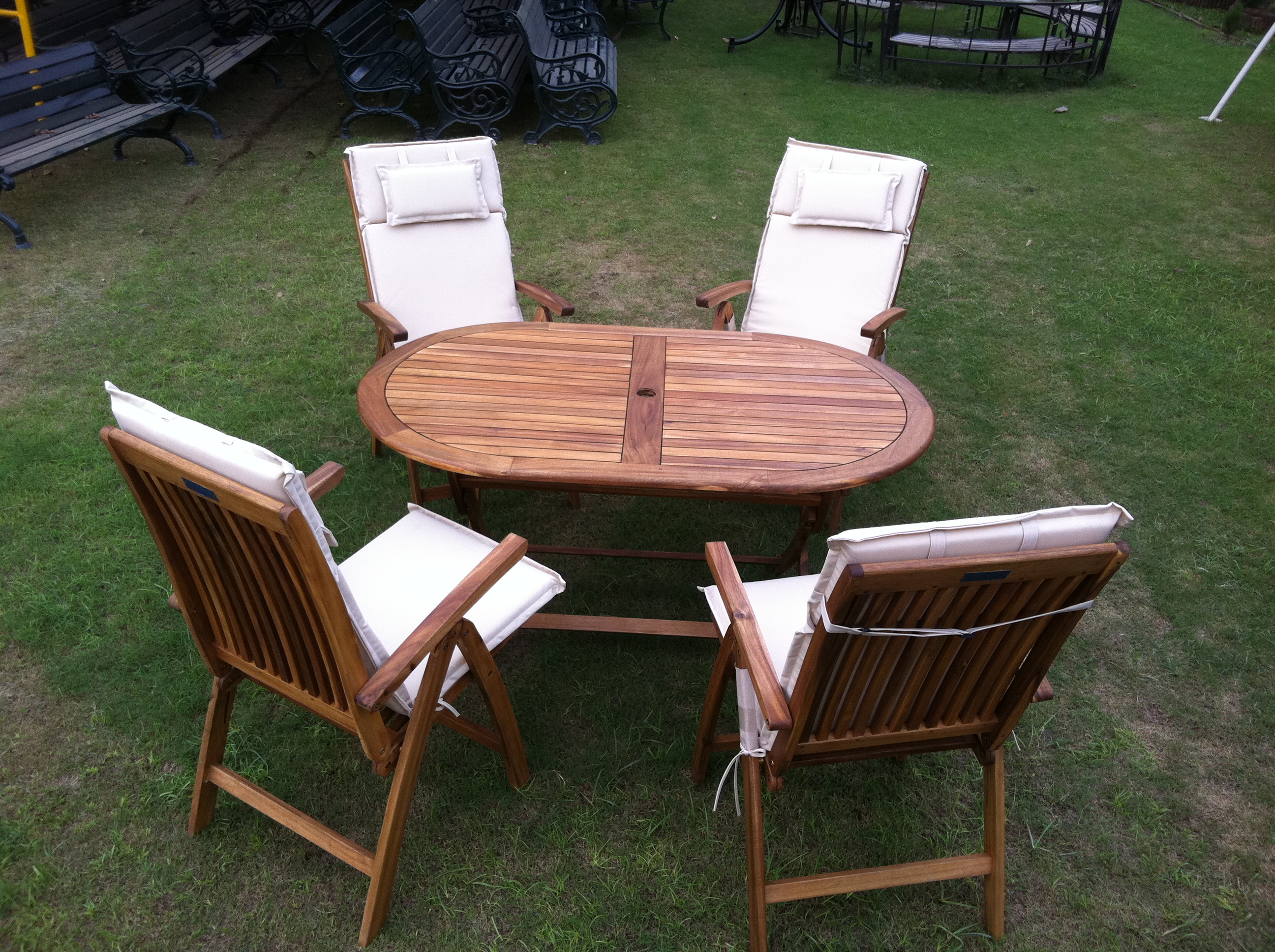 outdoor wooden furniture